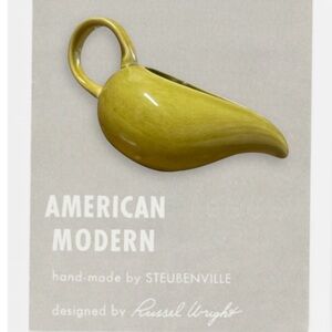 Russel Wright Steubenville Vintage 1960s Creamer- Chartreuse